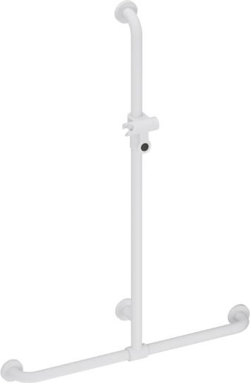 801.35B450 Поручень для душа с выдвижным держателем для душа HEWI Edition matt | Polyamid  - Вид №4