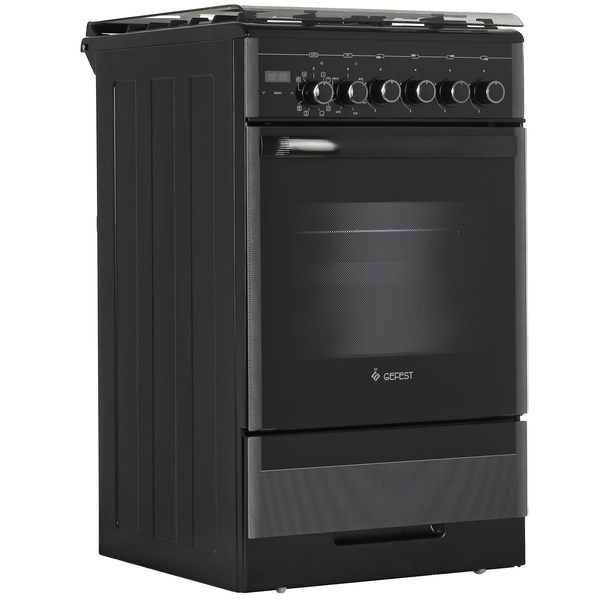 9904998 Комбинированная плита Gefest ПГЭ 5302-04 0046 черный STDN-0067978 - Вид №1