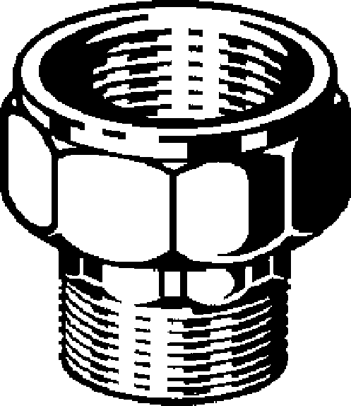 Viega Переход на резьбовые соединения 3335 (319618) 319 618 - Вид №1