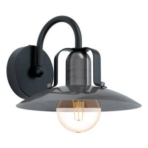 Бра настенное серебристое матовое Eglo Kenilworth 43206 EGLO KENILWORTH 00-3930146 Никель;серебро