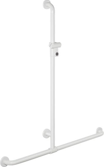 801.35D430 Поручень для душа Active+ с выдвижным держателем для душа HEWI Greifen 