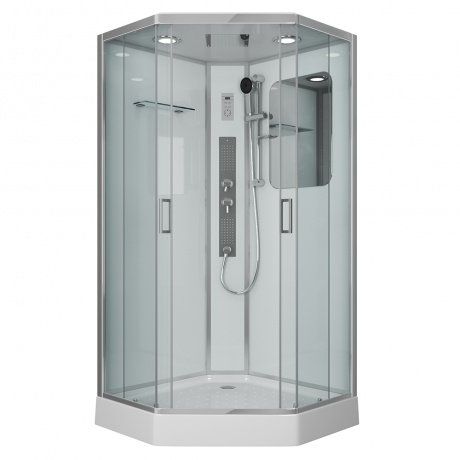 Душевая кабина NG-6001-GD (900х900х2200) Santreyd NG-6001-01GD - Вид №2