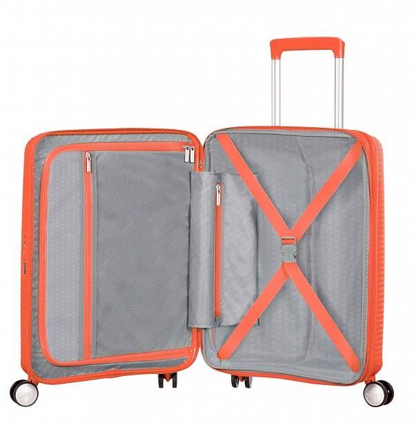 32G-66001 Чемодан 32G*001 Spinner 55 Exp American Tourister Soundbox  - Вид №1