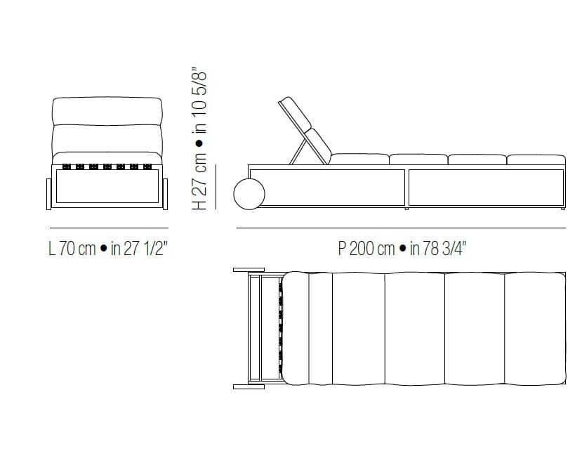 Садовая кровать с колесами Braid Metropolitan ARCH-00039584 - Вид №4