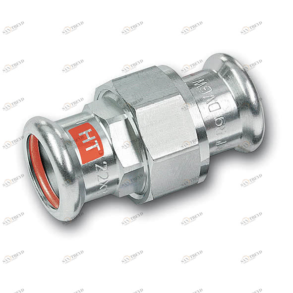 12833042 SANHA 28330 SANHA-Therm Industry сгон ВПр-ВПр с плоск.упл. 42 мм 