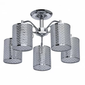 Потолочная люстра De Markt City Скарлет 333012505 DE MARKT СКАРЛЕТ 183249 Хром