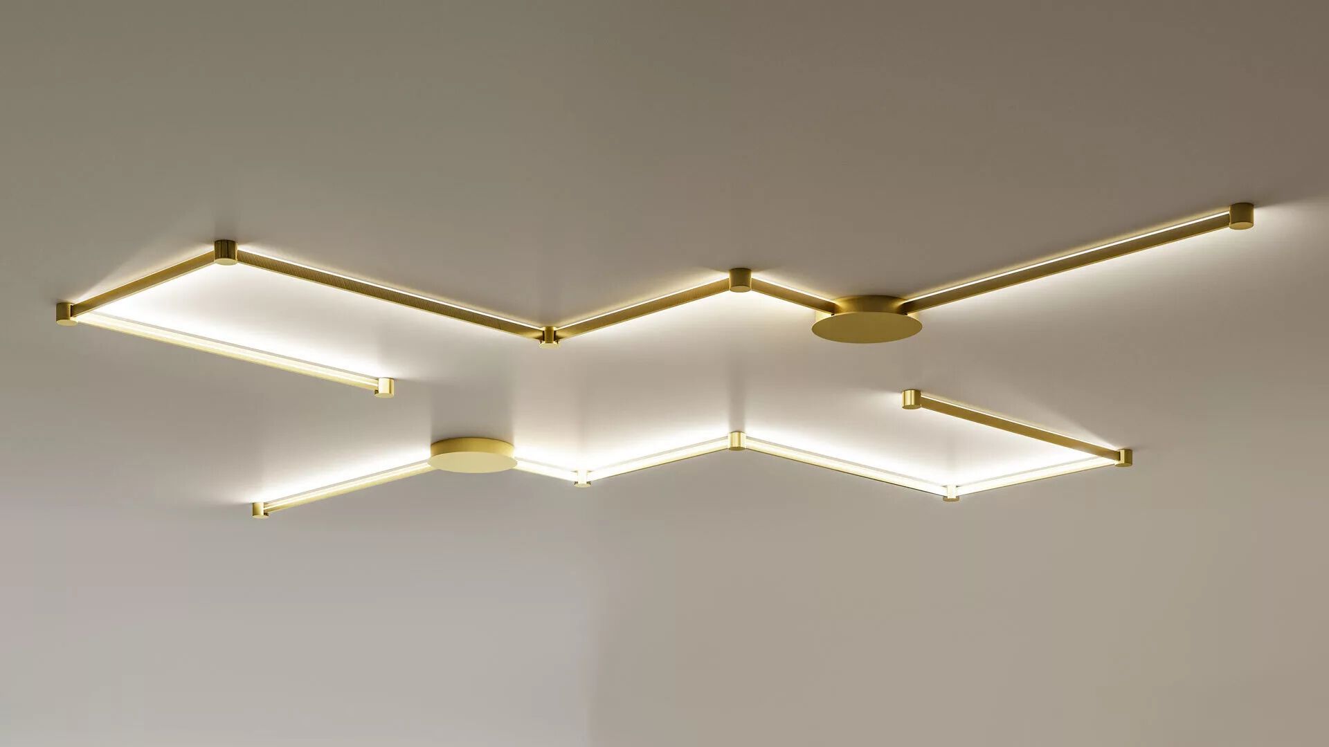 Металлический светодиодный настенный светильник ZAVA DOT TO DOT ARCH-00095536 - Вид №2