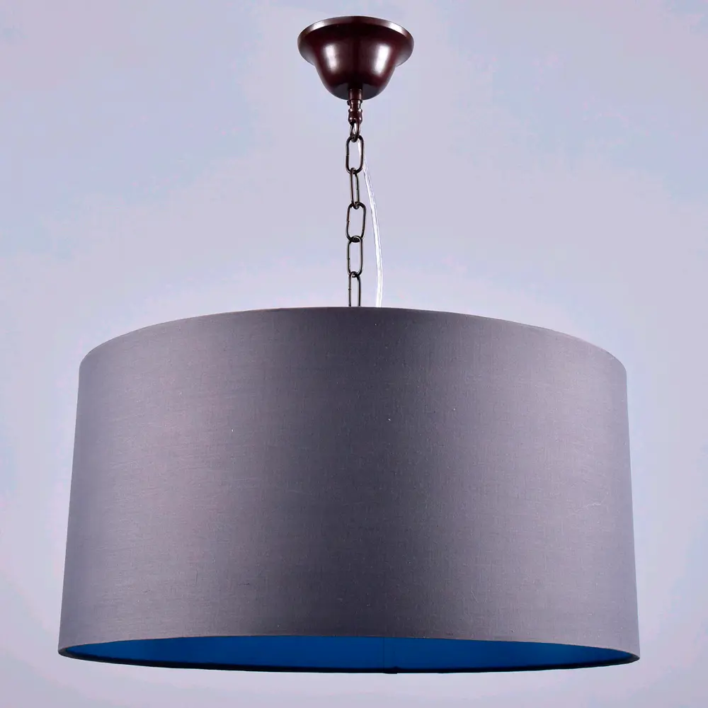 Светильник подвесной «Арат» 3 лампы 10 м² цвет черный РОССВЕТ STLM-2157766 - Вид №1