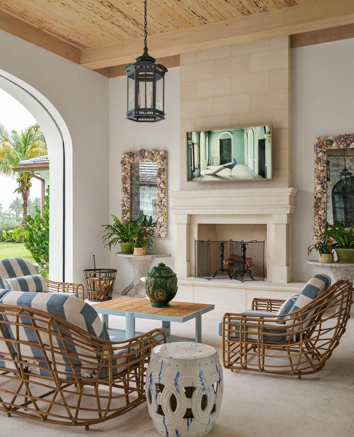 3-местный садовый диван из смолы Walters Mitzi ARCH-00146288 - Вид №6