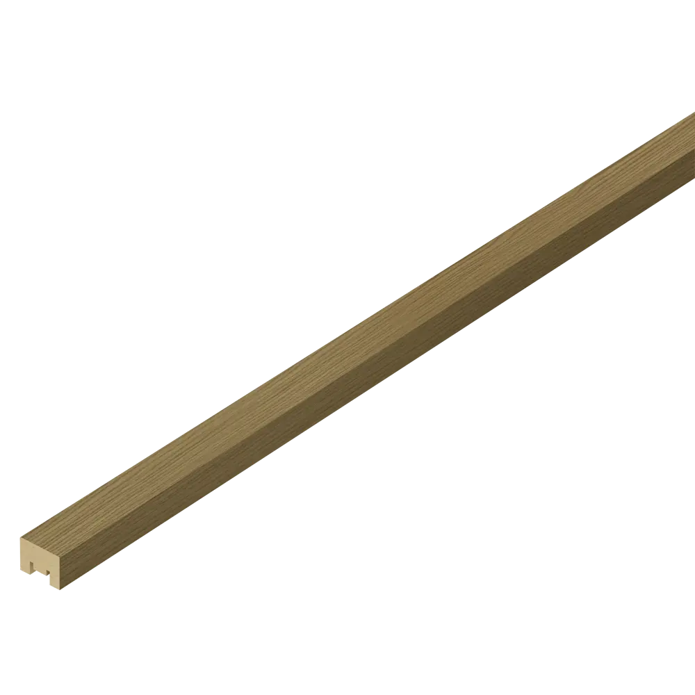 Рейка МДФ Дуб Тангент натуральный 280x3x2.2 см 89389911 Santreyd STLM-1503094