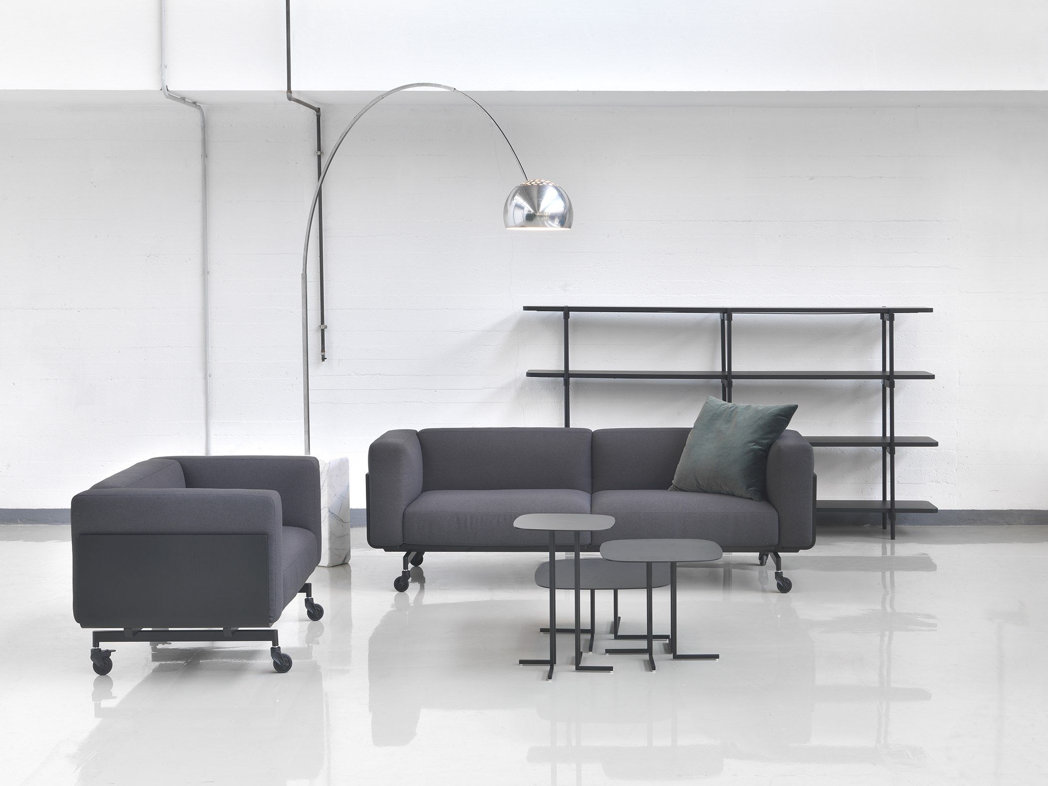 Модульный тканевый диван Marelli L-Sofa ARCH-00125394 - Вид №13