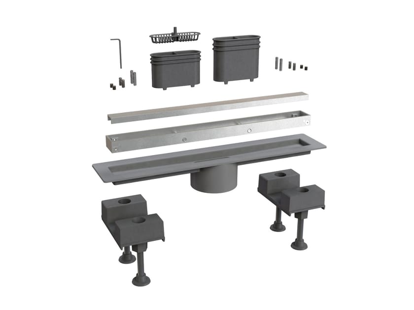 Алюминиевый слив для душа Bonomini Canalissima ARCH-00040358