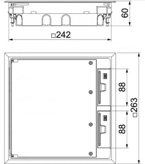 Убирающаяся башня OBO Bettermann BlackLine ARCH-00089059 - Вид №7