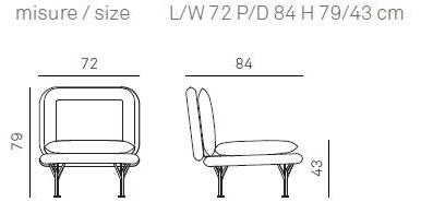 Gruppo Tomasella Кресло с мягкой обивкой sun-id-1395977 - Вид №2