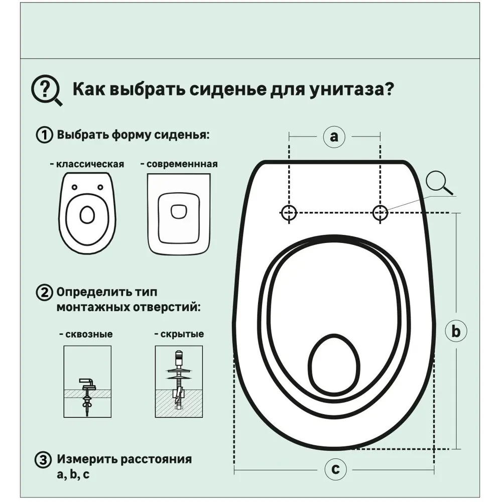 Сиденье для унитаза KONSENSA Силла с микролифтом форма круг цвет белый STLM-2199679 - Вид №9