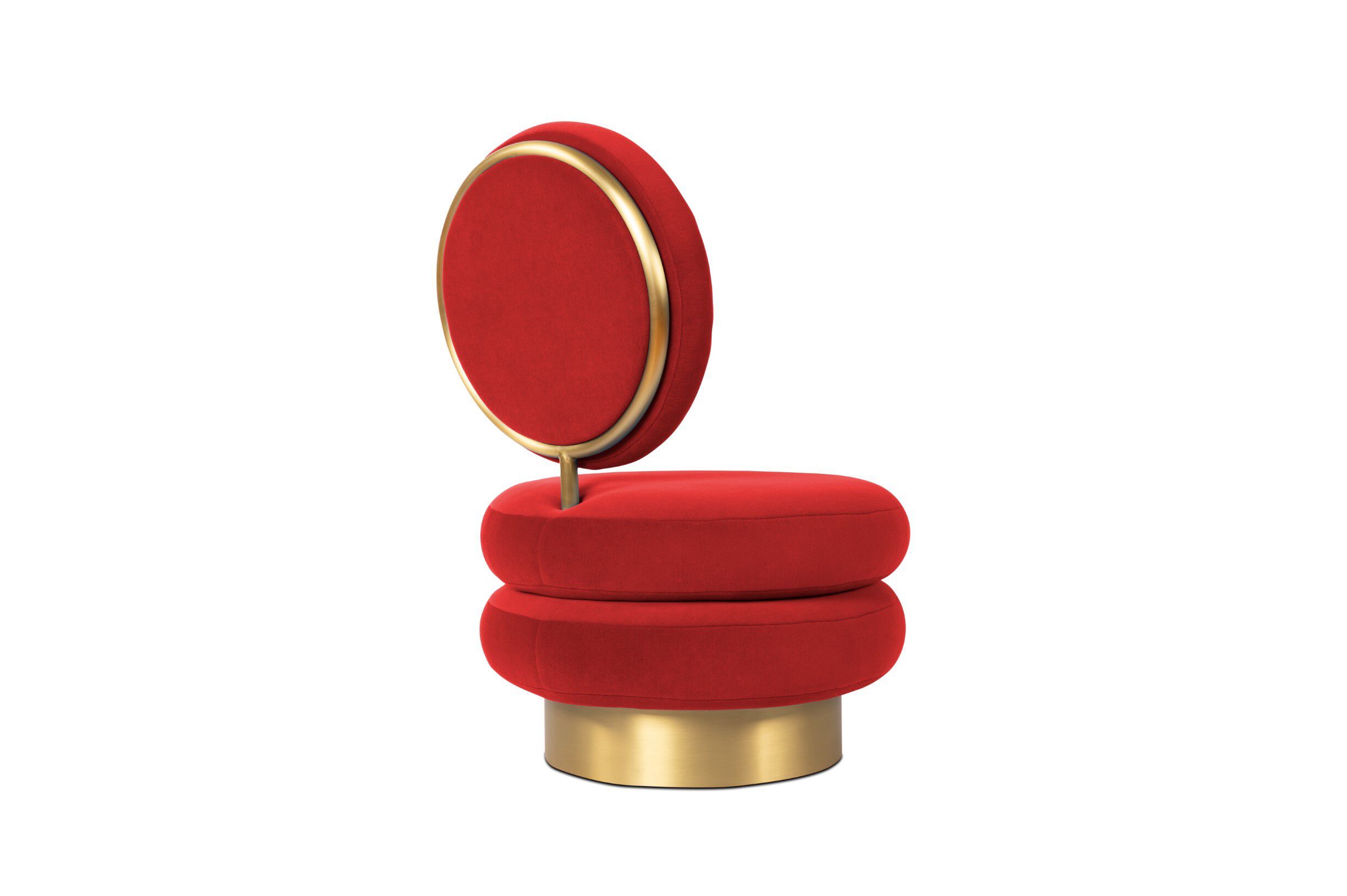 Бархатное вращающееся кресло ROYAL STRANGER GRACE ARCH-00114099 - Вид №2