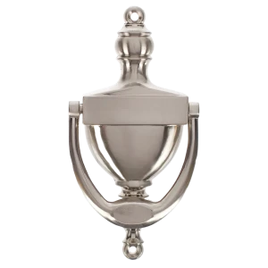 Молоток дверной Manzzaro Scudo 10/40, цвет матовый никель