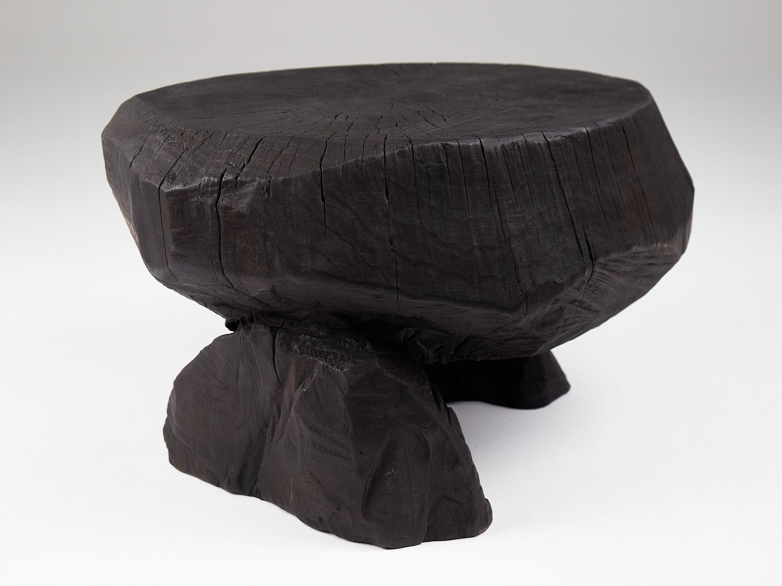 Круглый журнальный столик из дуба Logniture Jownik ARCH-00052720 - Вид №5