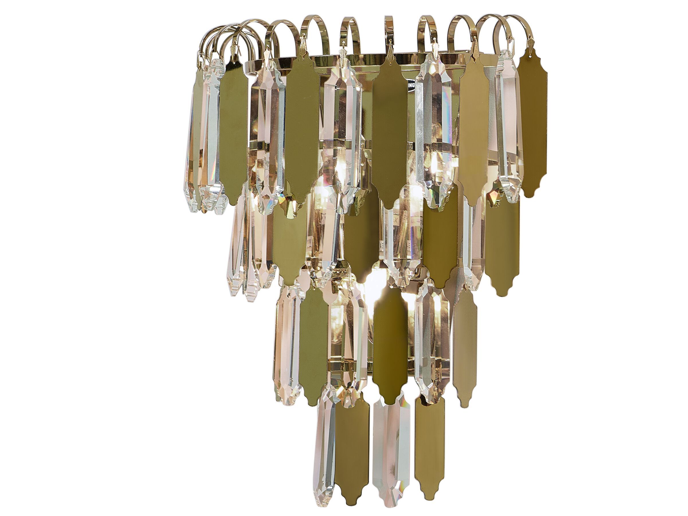 Аппликация из хрусталя и стали K-Lighting махина ARCH-00061562