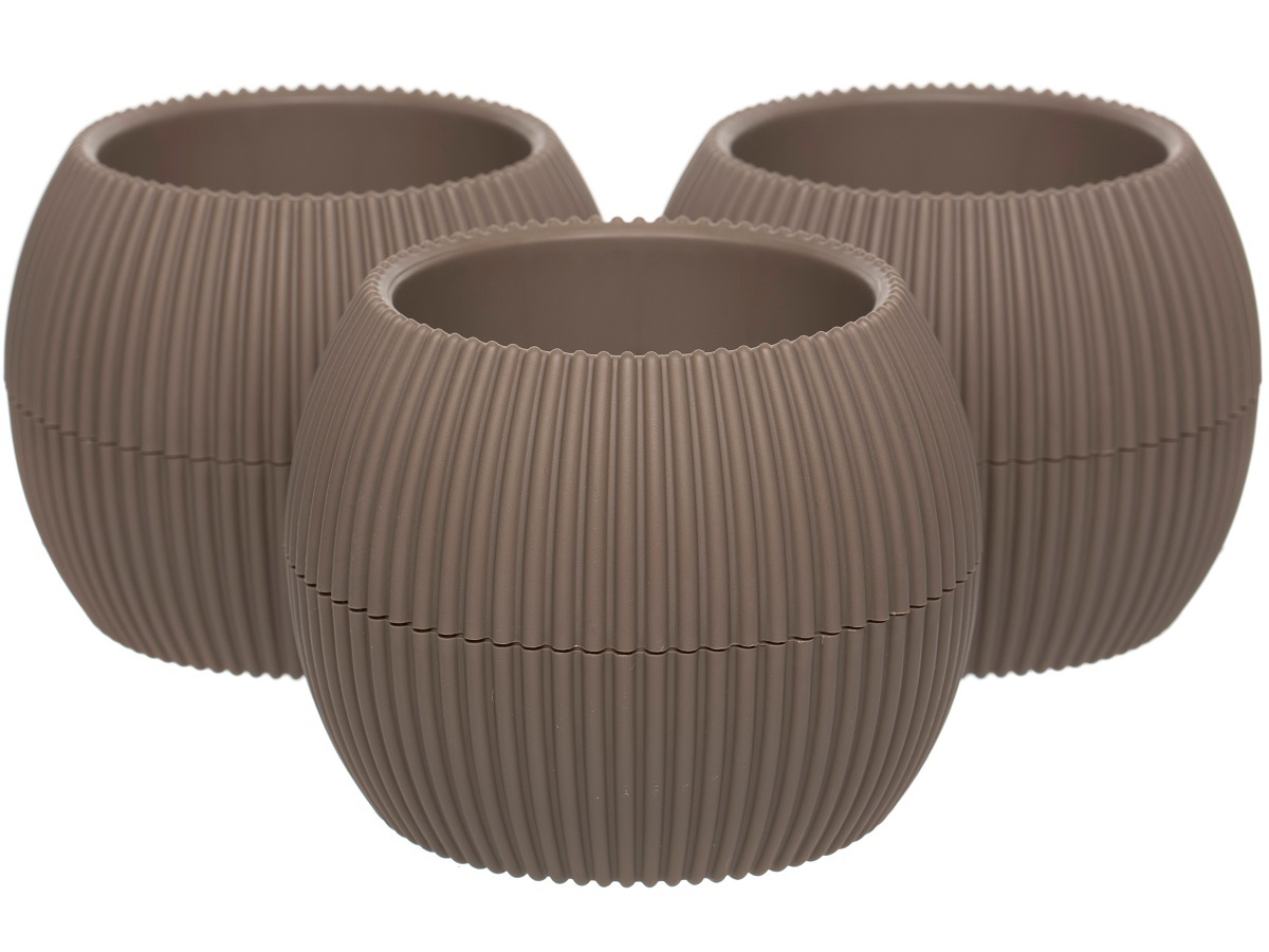 Горшок для цветов Lago 0.35L Brown NAVAKO 16054 - Вид №3