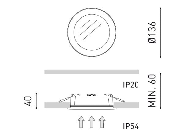 Утопленный светодиодный прожектор Arkoslight ARCH-00066867 - Вид №3