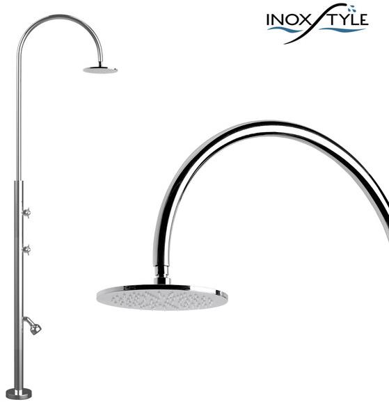 Inoxstyle Летний душ из нержавеющей стали Aria 01005 l beauty - Вид №1