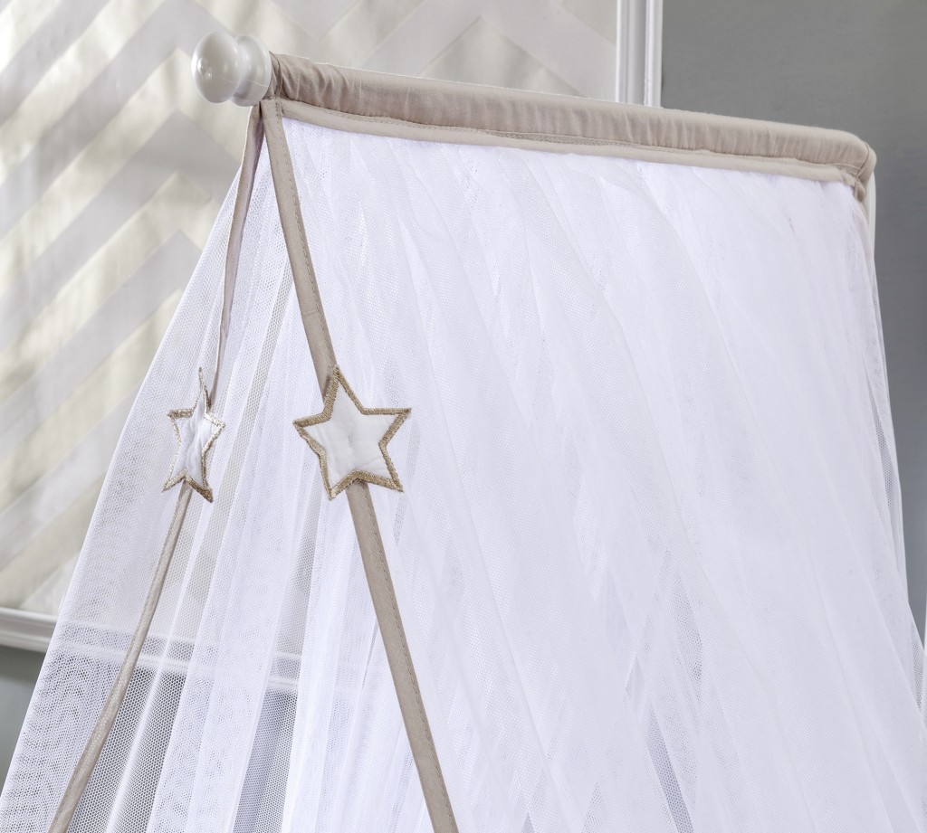 Колыбель белая 45х90 см Star BED CILEK NATURA BABY 00-3832280 Белый Santreyd  - Вид №2