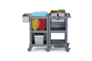 15949721 Уборочная тележка для медицинских учреждений PROCART1353 Fantom professional