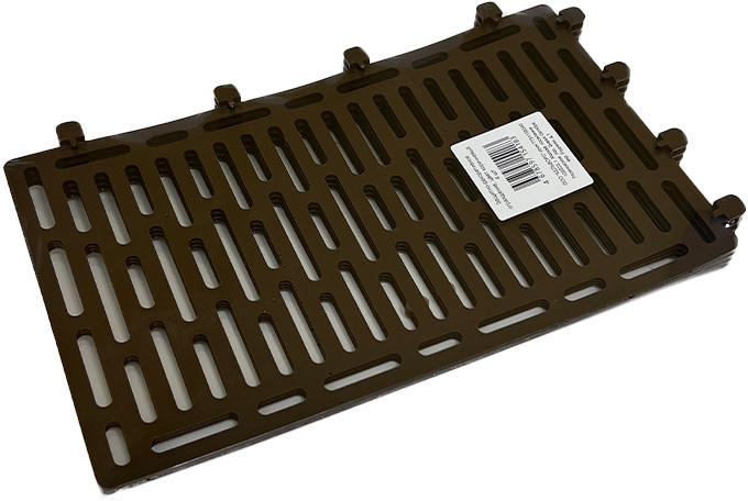 Защитно-декоративное ограждение, цвет коричневый 4 шт ГеоПластБорд