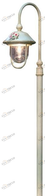 FERROLUCE Садовый фонарь с керамическим фонарем Bari A303