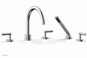 Смеситель для ванны TRANSITION Phylrich  120-49-026 Хромированный
