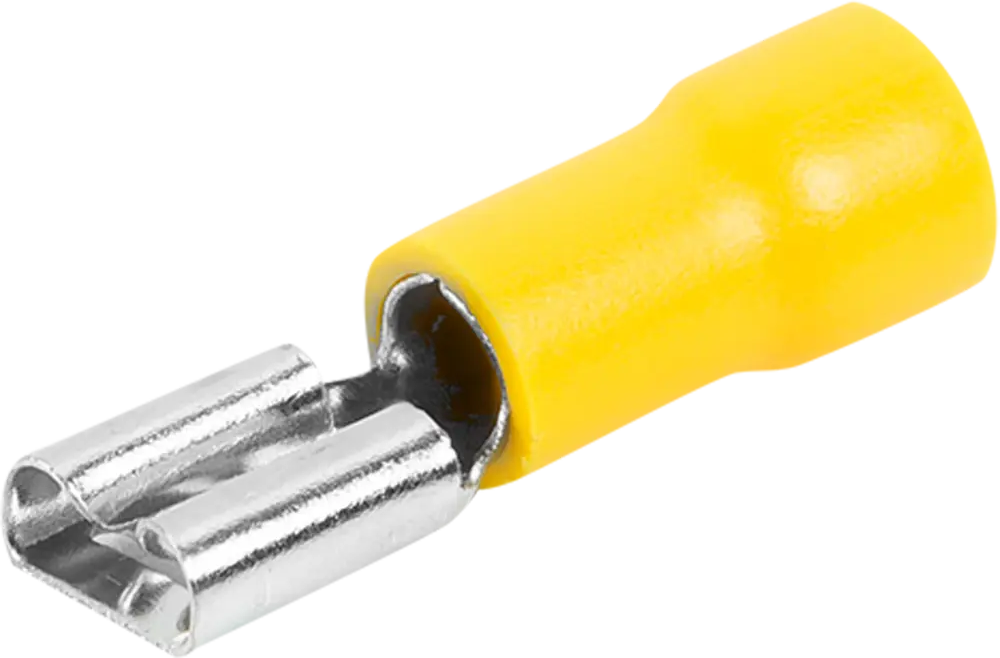 Duwi Плоский изолированный разъем мама 6-6.3 мм для проводов 4-6 мм² 82362446