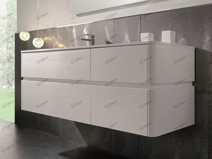 Mobiltesino Тумба под умывальник подвесная одинарная Qubo sun-id-1440203