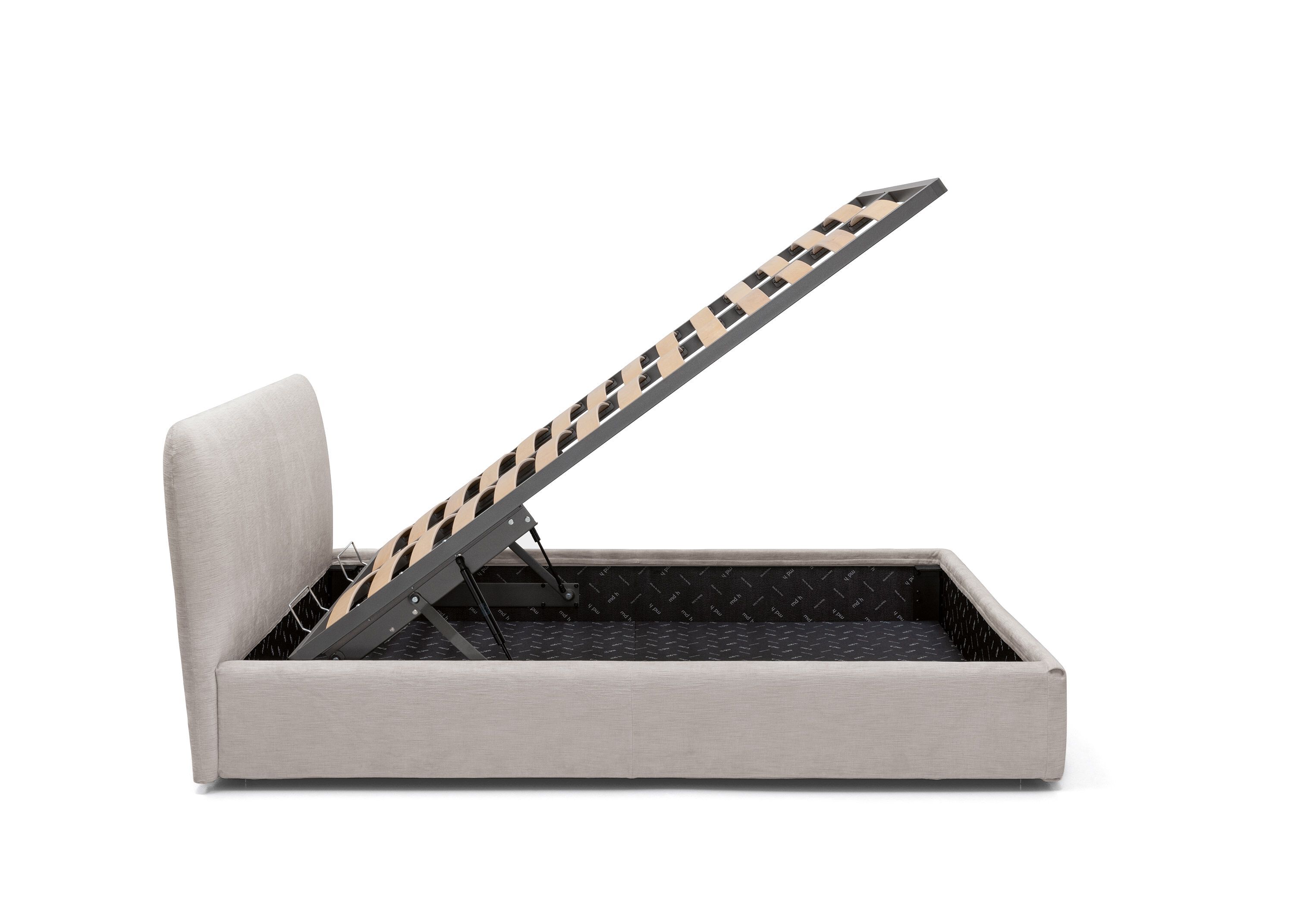 Двуспальная кровать из ткани с мягким изголовьем Kristalia Clapis ARCH-00013566 - Вид №6