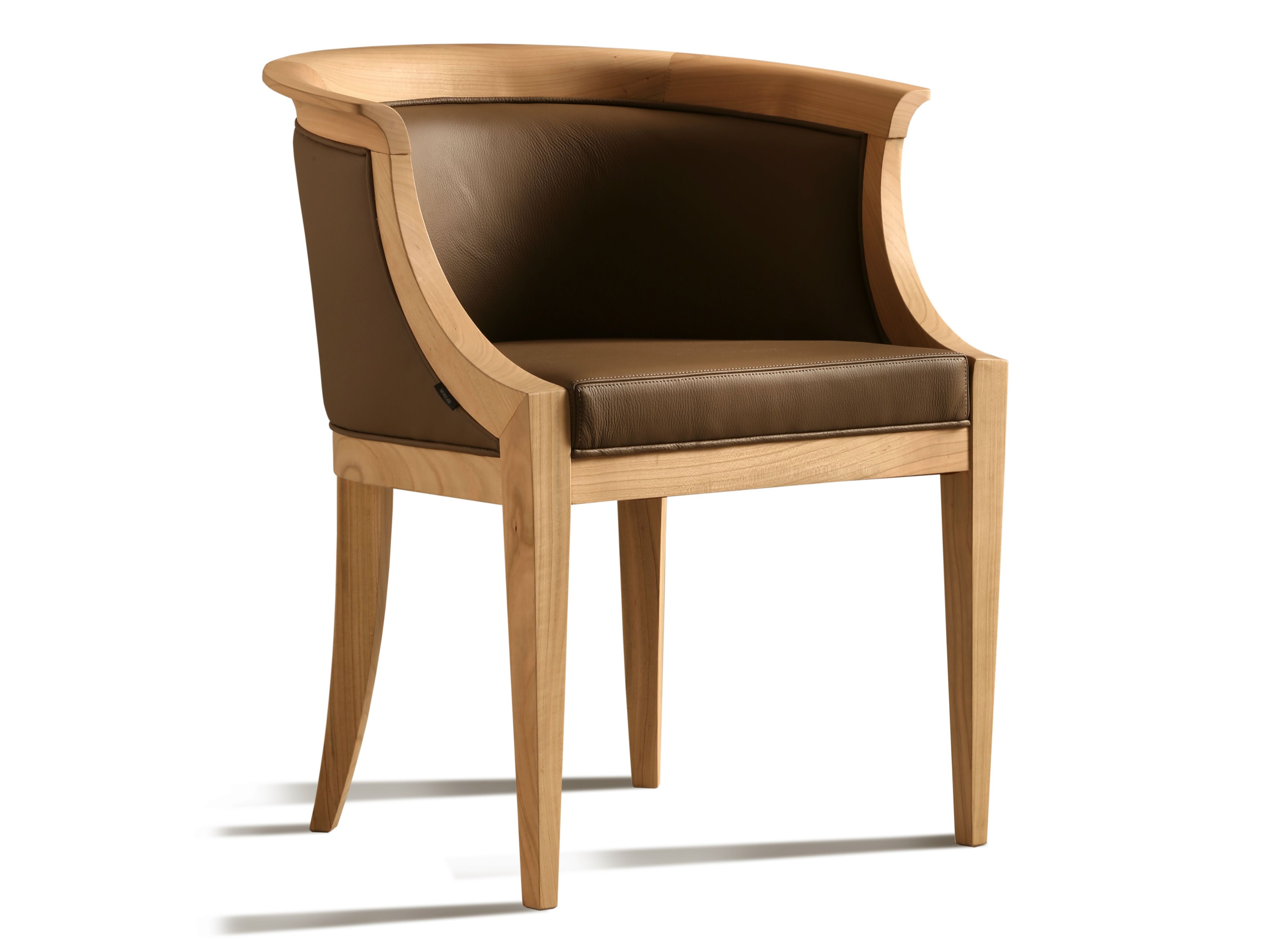 Вишневое кресло с подлокотниками Morelato современный ARCH-00099808