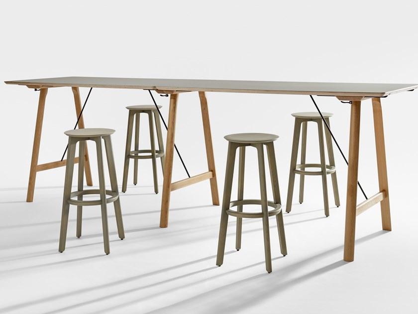 ZEITRAUM Прямоугольный стол из массива дерева Rail sun-id-1473794 - Вид №2