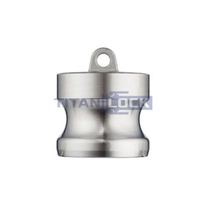 Камлок нержавеющий тип DР, заглушка для розетки 1 1/2", AISI304, TL150DPSS TITAN LOCK