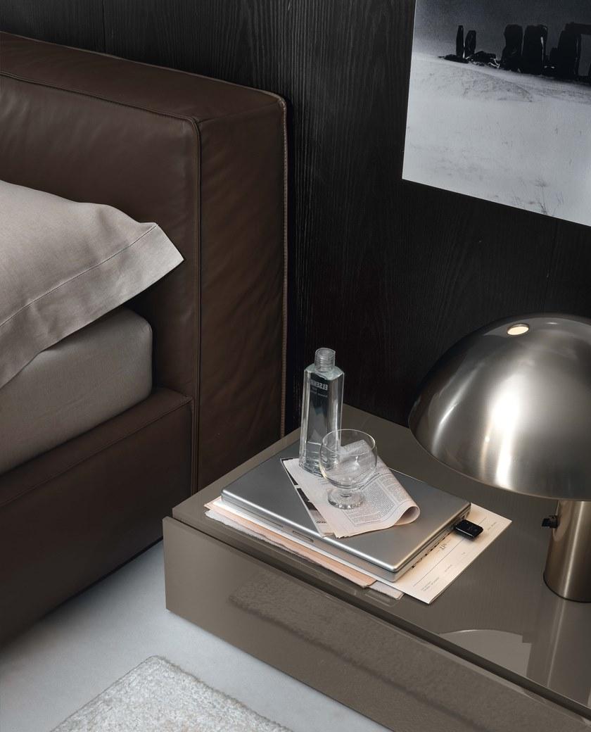 JESSE Кровать для хранения из кожи с обитым изголовьем Mark sun-id-1509402 - Вид №2