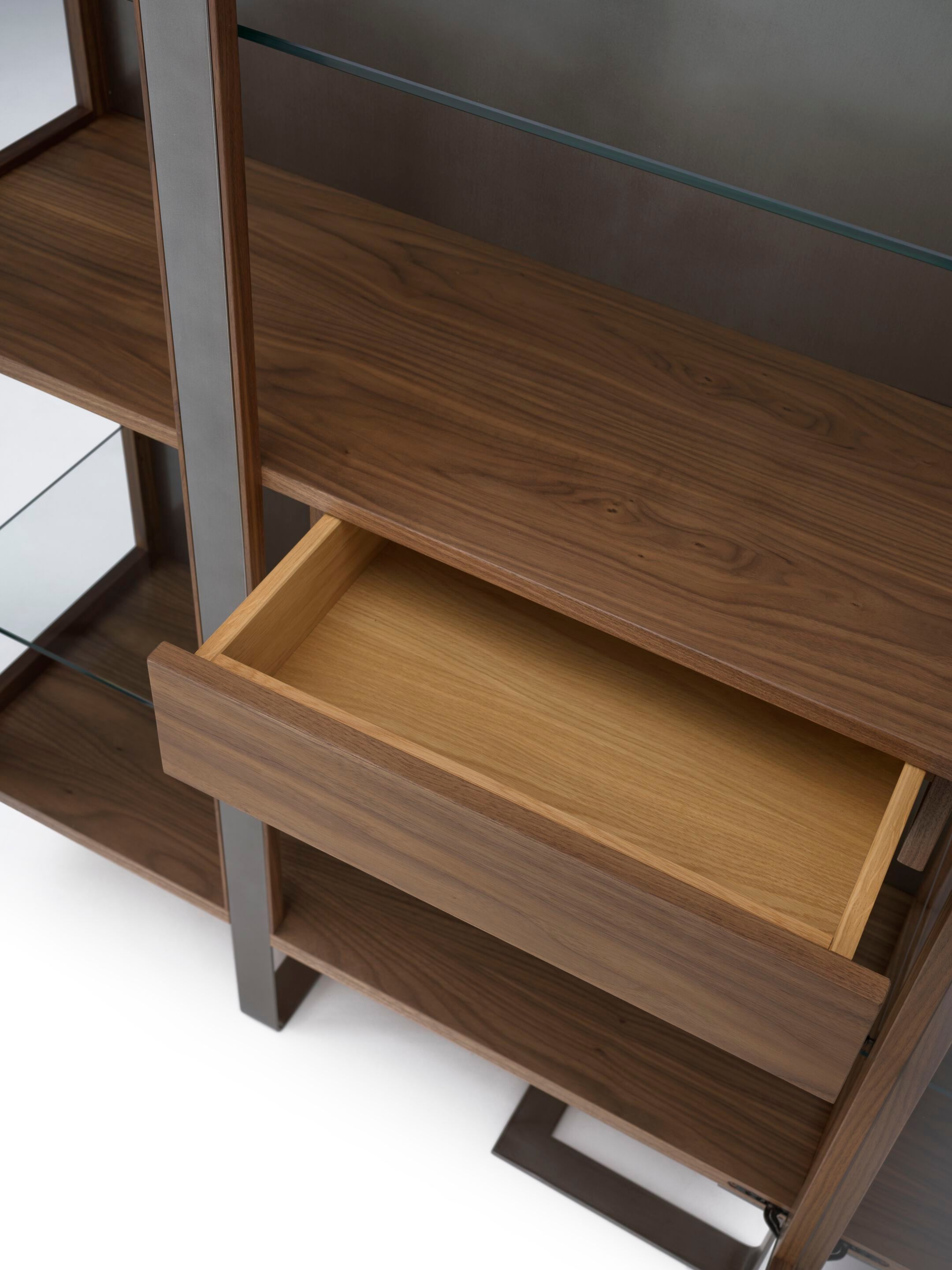 Витрина с 2 дверцами и внутренними стеклянными полками Arte Brotto Leonardo ARCH-00102346 - Вид №4