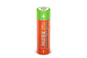 17274624 Аккумулятор , Ni-MH HR6 / AA 2500mAh 1,2V 2 шт ecopack 23702-HR6-25-E2 Mirex