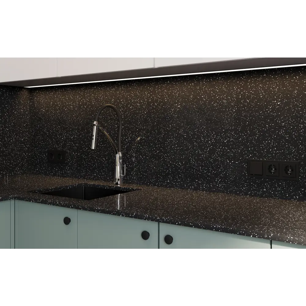 INSPIRE Аян - элегантная мебельная ручка-кнопка черного цвета 87836803 STLM-1443383 - Вид №10