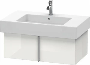 VE611308585 Тумбочка подвесная Vero #VE6113 800 x 446 мм Белый глянцевый лак