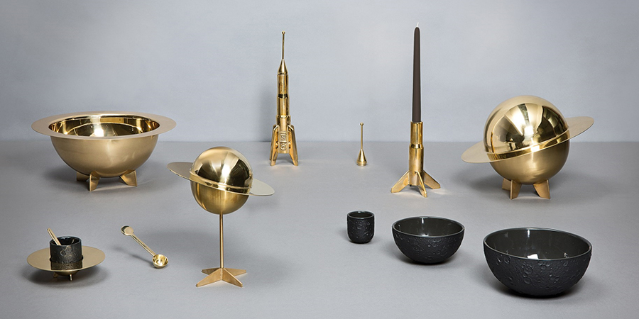 Миска фарфоровая Cosmic Diner-Lunar 19 см Seletti 10872 - Вид №1