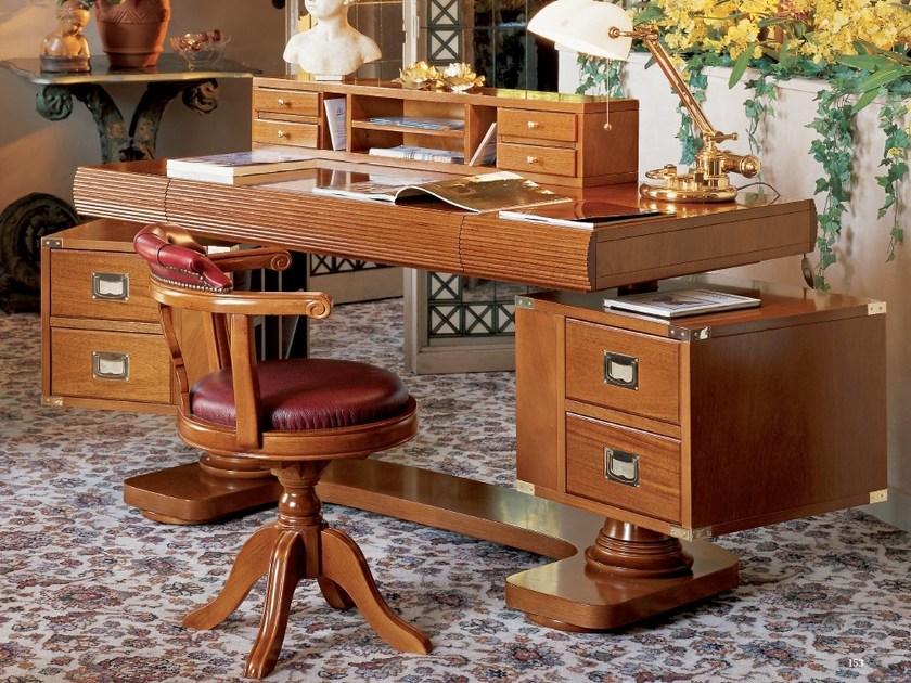 Caroti Рабочий стол из красного дерева Regent 805 - Вид №1