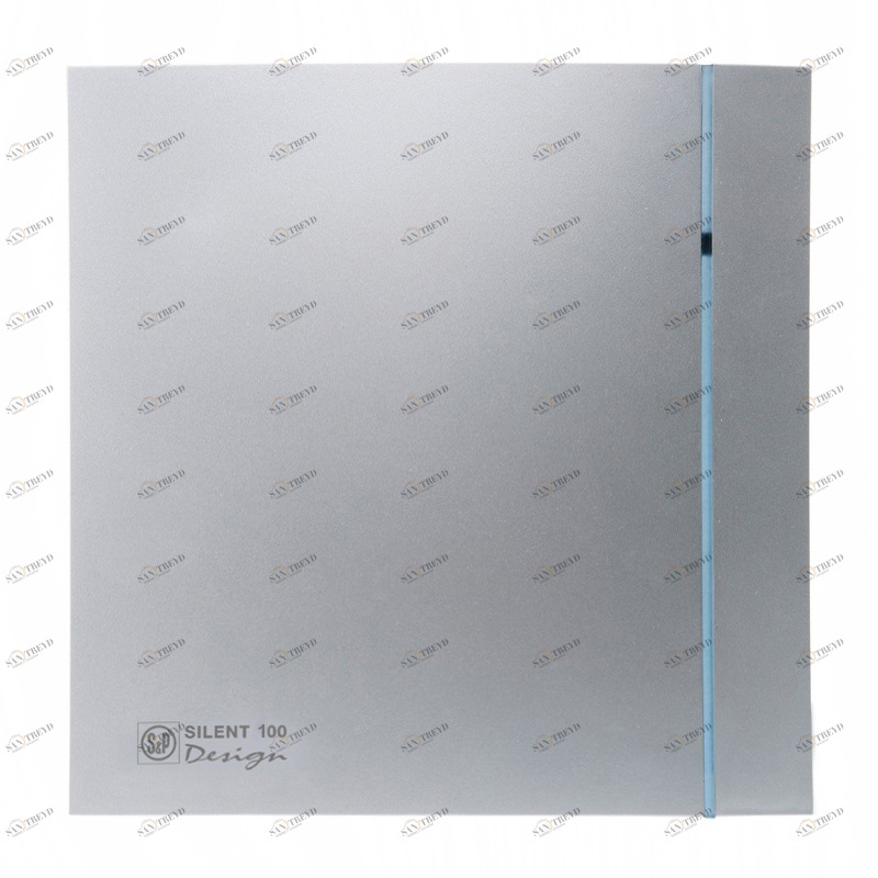 Накладной вентилятор Soler Palau SILENT-100 CHZ SILVER DESIGN 5210602800