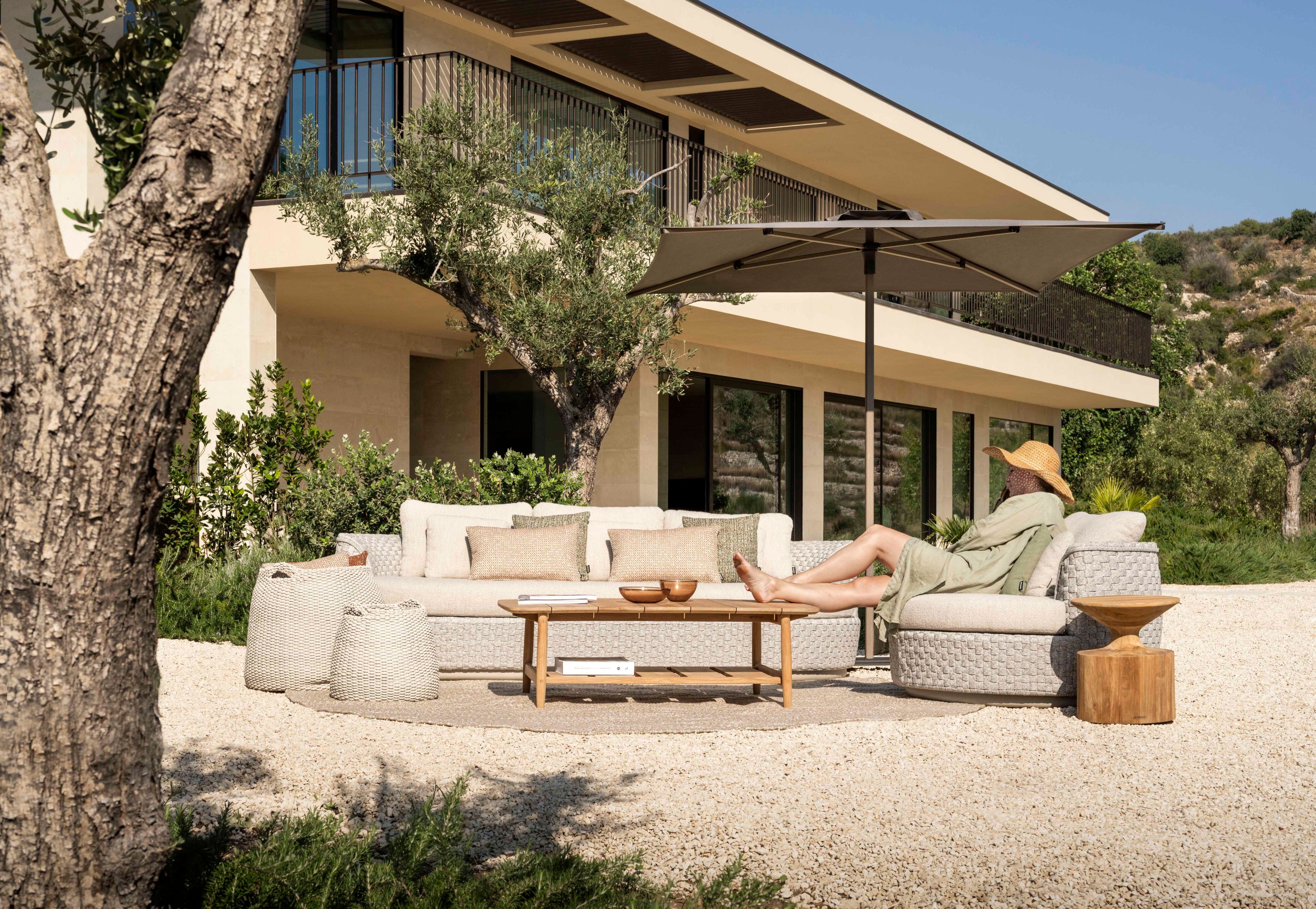 Корзина из синтетического волокна Jardinico PRANA ARCH-00030398 - Вид №2