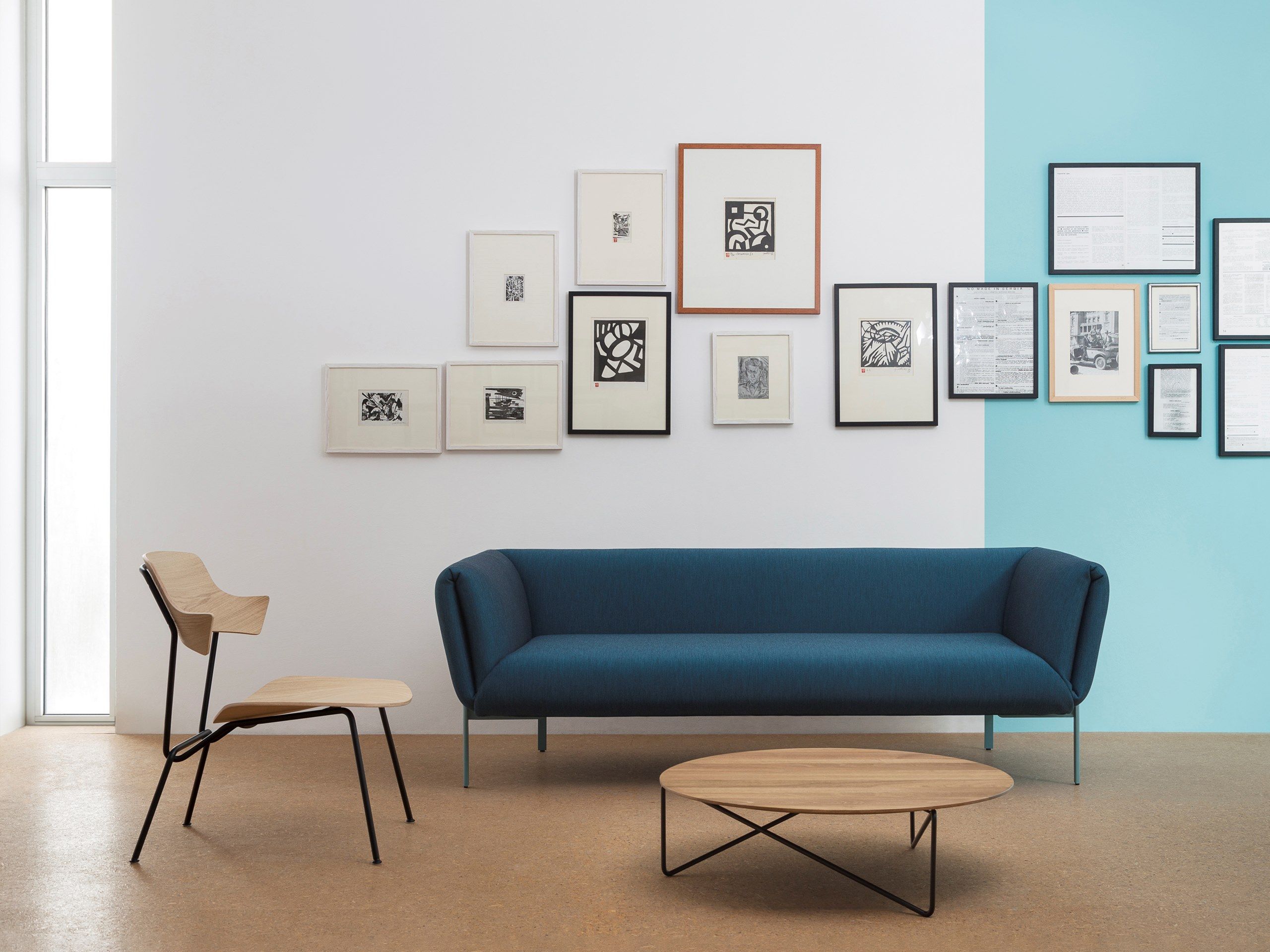 2-местный тканевый диван prostoria ARCH-00146385 - Вид №1