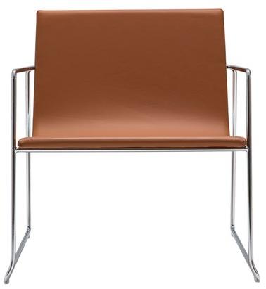 Andreu World Штабелируемое мягкое кресло-санки Lineal Bu0589 - Вид №10