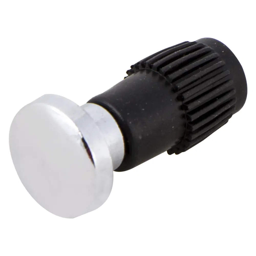 Заглушка рейлинга Delinia 20х20х40 мм цвет хром STLM-2084913