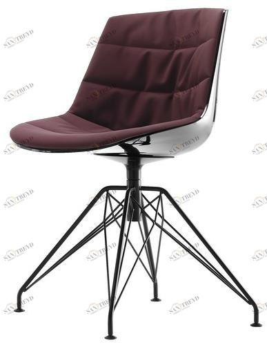 MDF Italia Мягкое вращающееся кресло на жердочке Flow sun-id-1454121